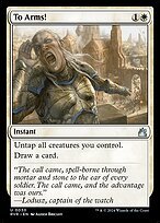 Matte Finish Ravnica Remastered To Arms! ( #30 )