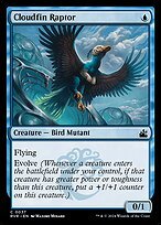 Matte Finish Ravnica Remastered Cloudfin Raptor ( #37 )