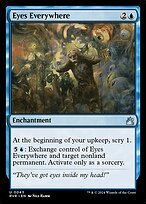 Matte Finish Ravnica Remastered Eyes Everywhere ( #43 )