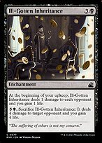 Matte Finish Ravnica Remastered Ill-Gotten Inheritance ( #77 )