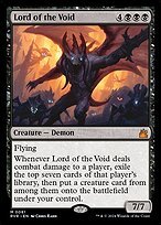 Matte Finish Ravnica Remastered Lord of the Void ( #81 )