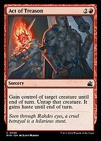 Matte Finish Ravnica Remastered Act of Treason ( #99 )