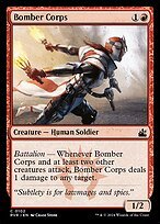 Matte Finish Ravnica Remastered Bomber Corps ( #102 )