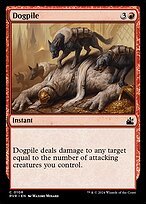Matte Finish Ravnica Remastered Dogpile ( #108 )