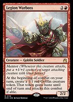 Matte Finish Ravnica Remastered Legion Warboss ( #116 )