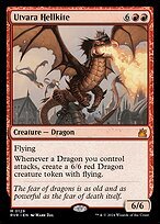Matte Finish Ravnica Remastered Utvara Hellkite ( #129 )