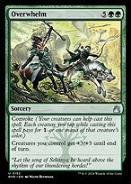 Matte Finish Ravnica Remastered Overwhelm ( #152 )