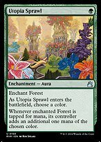 Matte Finish Ravnica Remastered Utopia Sprawl ( #159 )