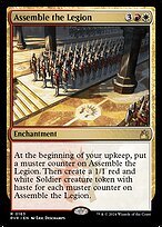 Matte Finish Ravnica Remastered Assemble the Legion ( #163 )