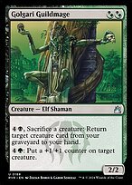 Matte Finish Ravnica Remastered Golgari Guildmage ( #188 )