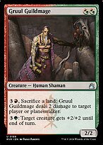 Matte Finish Ravnica Remastered Gruul Guildmage ( #189 )