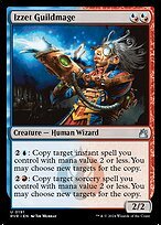 Matte Finish Ravnica Remastered Izzet Guildmage ( #191 )