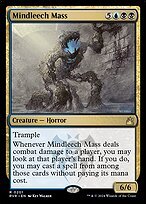 Matte Finish Ravnica Remastered Mindleech Mass ( #201 )