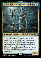 Matte Finish Ravnica Remastered Prime Speaker Zegana ( #211 )