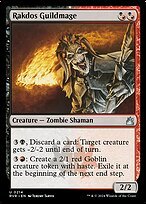 Matte Finish Ravnica Remastered Rakdos Guildmage ( #214 )