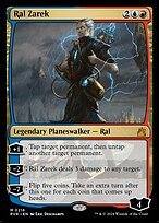 Matte Finish Ravnica Remastered Ral Zarek ( #216 )