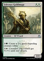 Matte Finish Ravnica Remastered Selesnya Guildmage ( #221 )