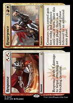 Matte Finish Ravnica Remastered Response // Resurgence ( #247 )