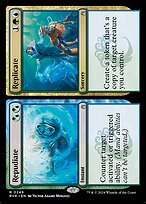 Matte Finish Ravnica Remastered Repudiate // Replicate ( #249 )