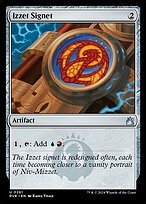 Matte Finish Ravnica Remastered Izzet Signet ( #261 )