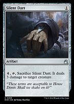Matte Finish Ravnica Remastered Silent Dart ( #268 )