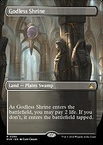 Matte Finish Ravnica Remastered Godless Shrine ( #294 )