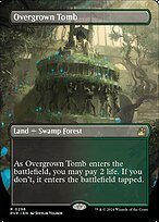 Matte Finish Ravnica Remastered Overgrown Tomb ( #296 )