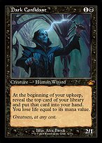 Matte Finish Ravnica Remastered Dark Confidant ( #323 )