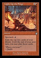 Matte Finish Ravnica Remastered Light Up the Stage ( #338 )