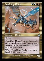 Matte Finish Ravnica Remastered Crackling Drake ( #362 )