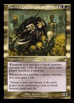 Matte Finish Ravnica Remastered Savra, Queen of the Golgari ( #381 )