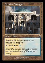 Matte Finish Ravnica Remastered Azorius Guildgate ( #396 )