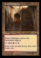Matte Finish Ravnica Remastered Boros Guildgate ( #398 )