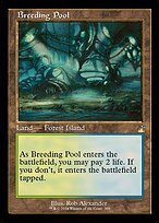 Matte Finish Ravnica Remastered Breeding Pool ( #399 )