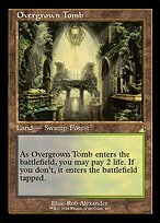 Matte Finish Ravnica Remastered Overgrown Tomb ( #407 )