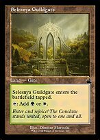 Matte Finish Ravnica Remastered Selesnya Guildgate ( #410 )