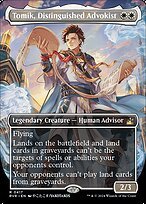 Matte Finish Ravnica Remastered Tomik, Distinguished Advokist ( #417 )