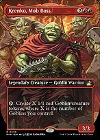 Matte Finish Ravnica Remastered Krenko, Mob Boss ( #430 )