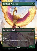 Matte Finish Ravnica Remastered Birds of Paradise ( #432 )