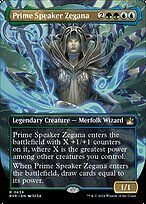 Matte Finish Ravnica Remastered Prime Speaker Zegana ( #439 )