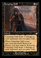 Matte Finish Ravnica Remastered Creeping Chill ( #453 )