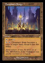 Matte Finish Ravnica Remastered Thespian's Stage ( #466 )