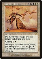 Matte Finish Scourge Decree of Justice ( #8 )
