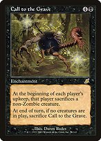 Matte Finish Scourge Call to the Grave ( #58 )