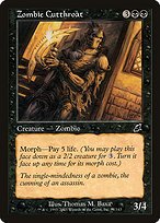 Matte Finish Scourge Zombie Cutthroat ( #81 )