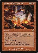 Matte Finish Scourge Decree of Annihilation ( #85 )