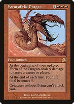 Matte Finish Scourge Form of the Dragon ( #93 )