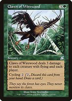 Matte Finish Scourge Claws of Wirewood ( #114 )