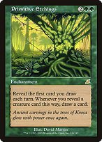 Matte Finish Scourge Primitive Etchings ( #126 )