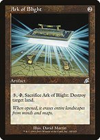 Matte Finish Scourge Ark of Blight ( #140 )